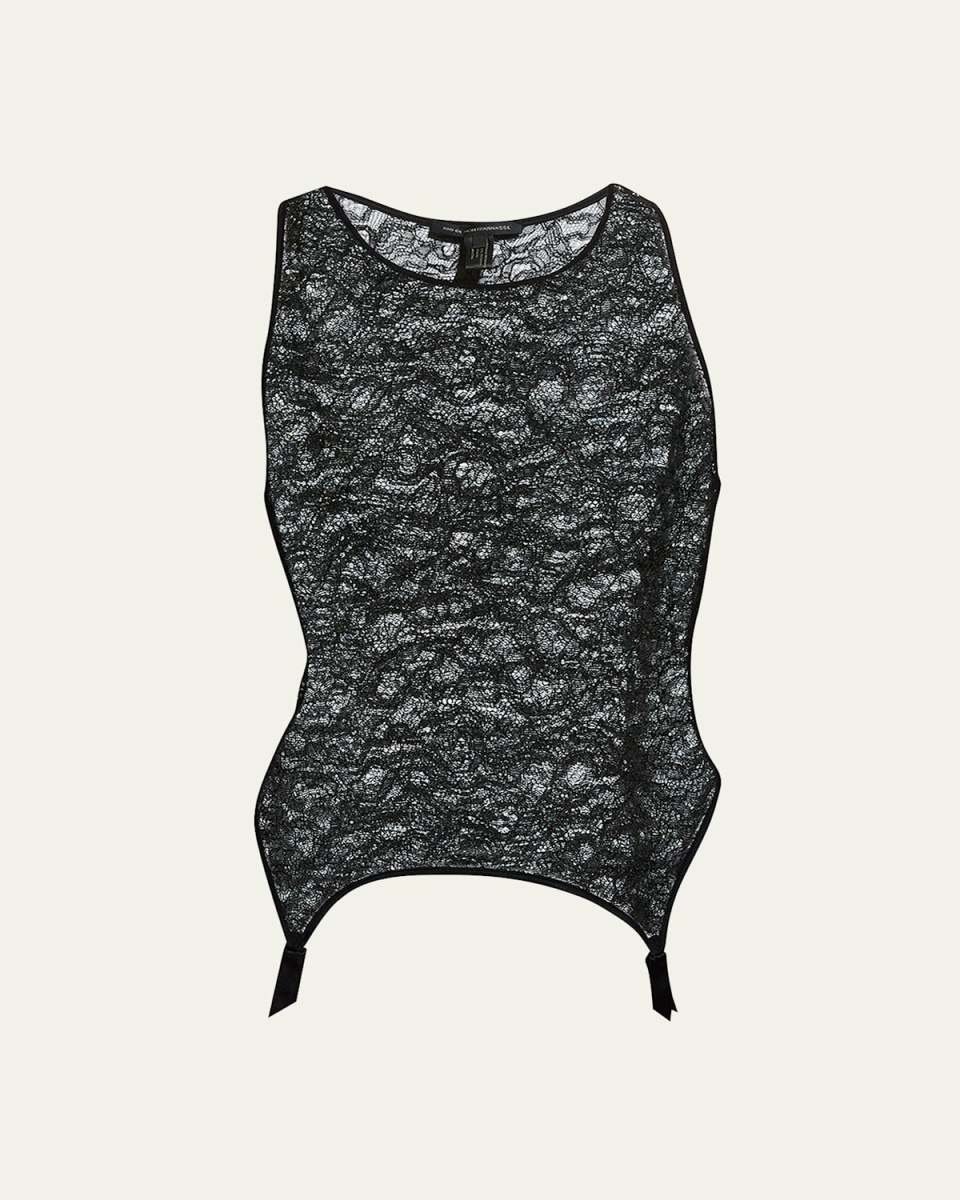 Enchante Lace Garter Tank